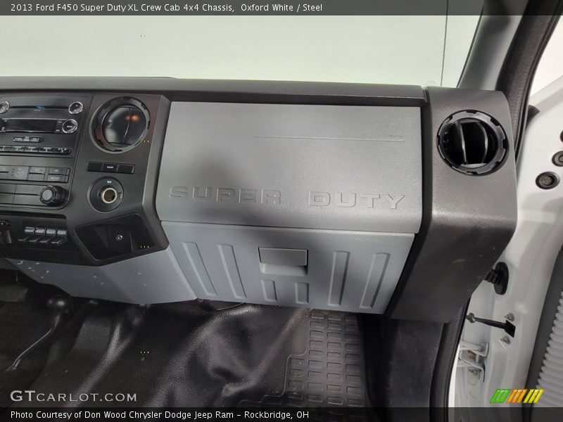 Oxford White / Steel 2013 Ford F450 Super Duty XL Crew Cab 4x4 Chassis