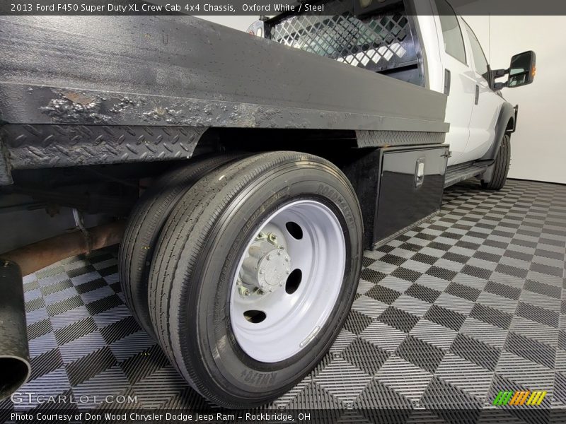 Oxford White / Steel 2013 Ford F450 Super Duty XL Crew Cab 4x4 Chassis