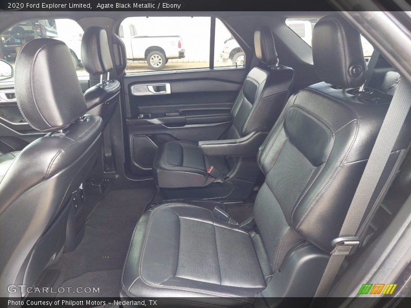 Agate Black Metallic / Ebony 2020 Ford Explorer Limited