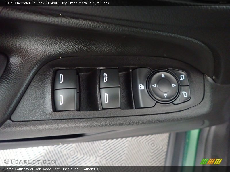 Ivy Green Metallic / Jet Black 2019 Chevrolet Equinox LT AWD