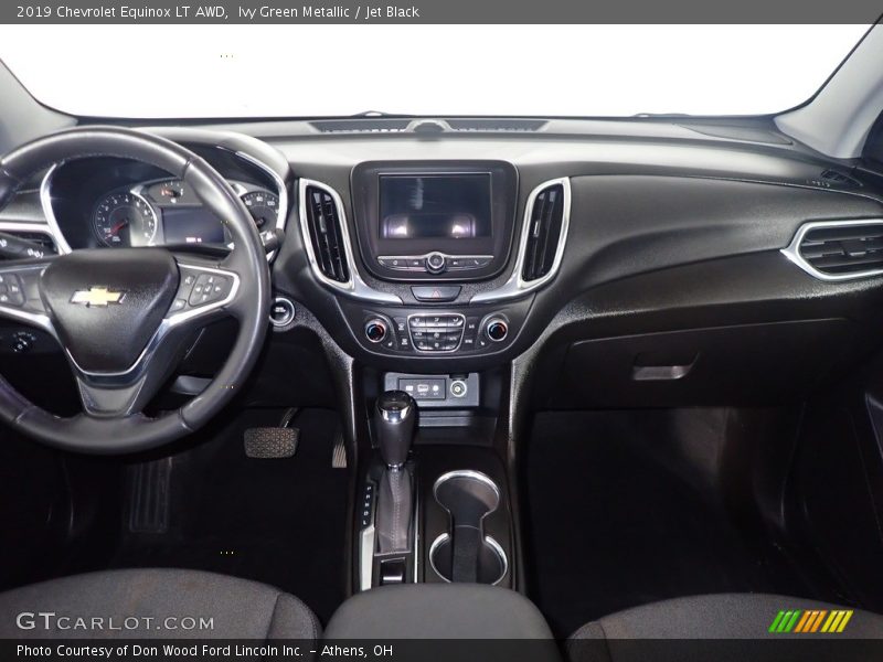 Ivy Green Metallic / Jet Black 2019 Chevrolet Equinox LT AWD