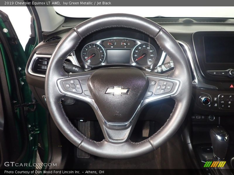 Ivy Green Metallic / Jet Black 2019 Chevrolet Equinox LT AWD