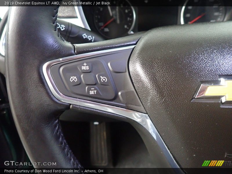 Ivy Green Metallic / Jet Black 2019 Chevrolet Equinox LT AWD