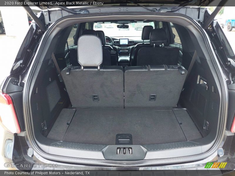 Agate Black Metallic / Ebony 2020 Ford Explorer Limited