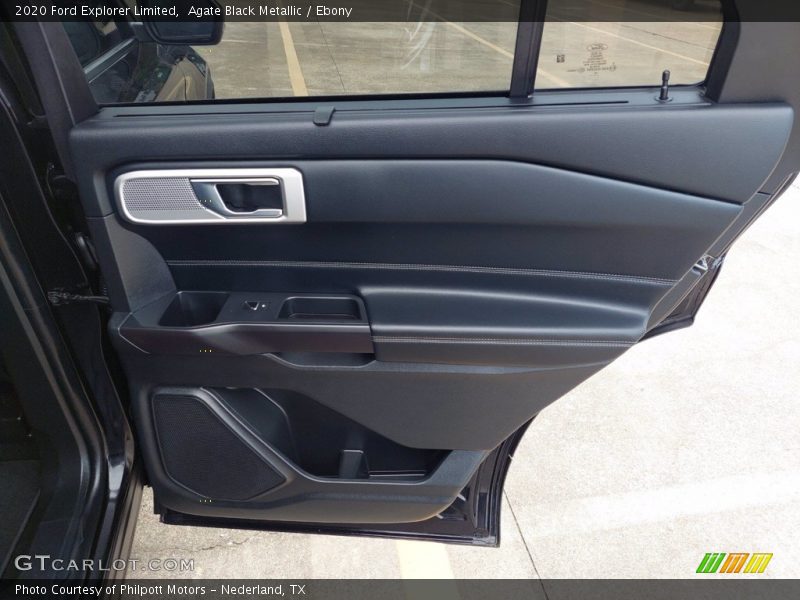 Agate Black Metallic / Ebony 2020 Ford Explorer Limited