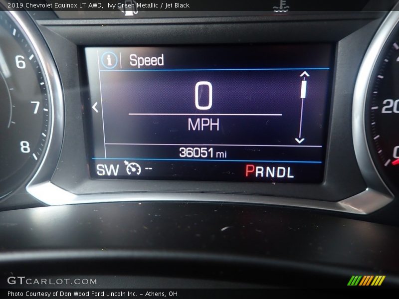 Ivy Green Metallic / Jet Black 2019 Chevrolet Equinox LT AWD