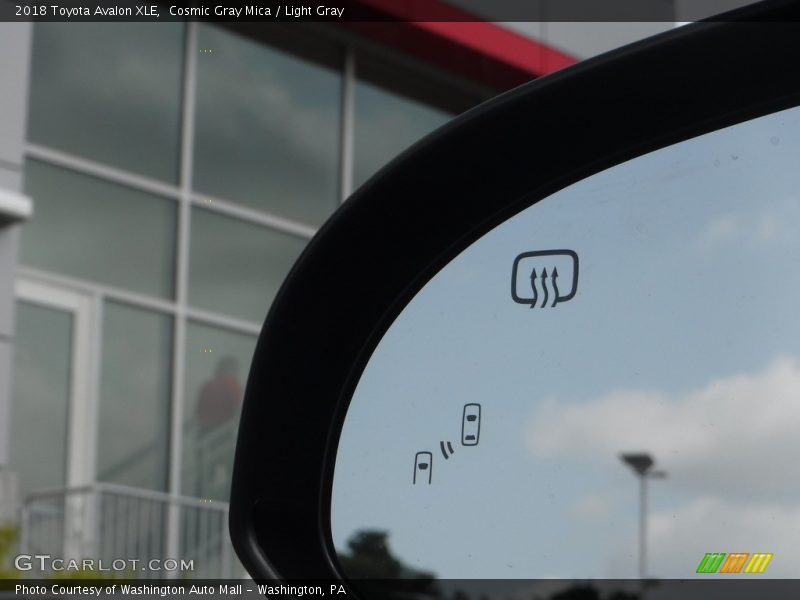 Cosmic Gray Mica / Light Gray 2018 Toyota Avalon XLE