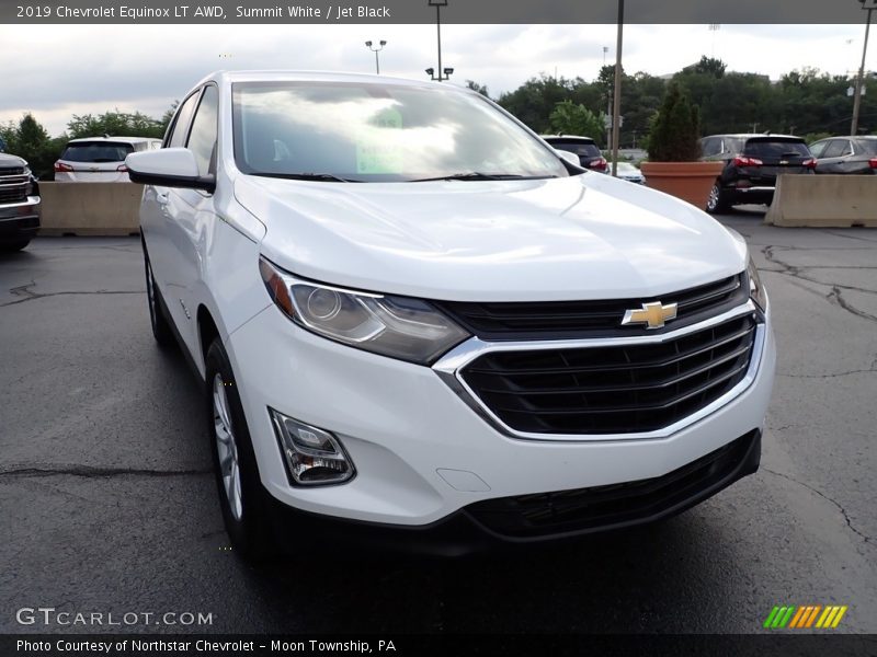 Summit White / Jet Black 2019 Chevrolet Equinox LT AWD