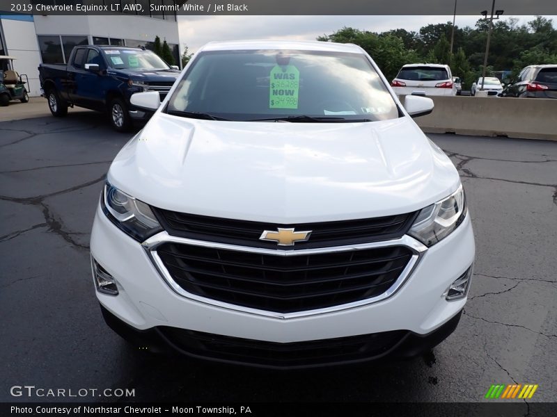 Summit White / Jet Black 2019 Chevrolet Equinox LT AWD