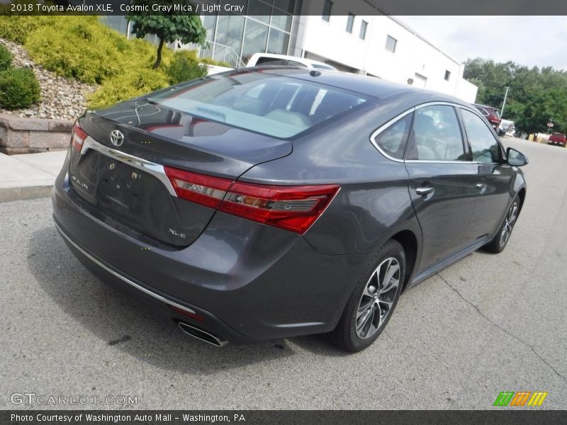 Cosmic Gray Mica / Light Gray 2018 Toyota Avalon XLE