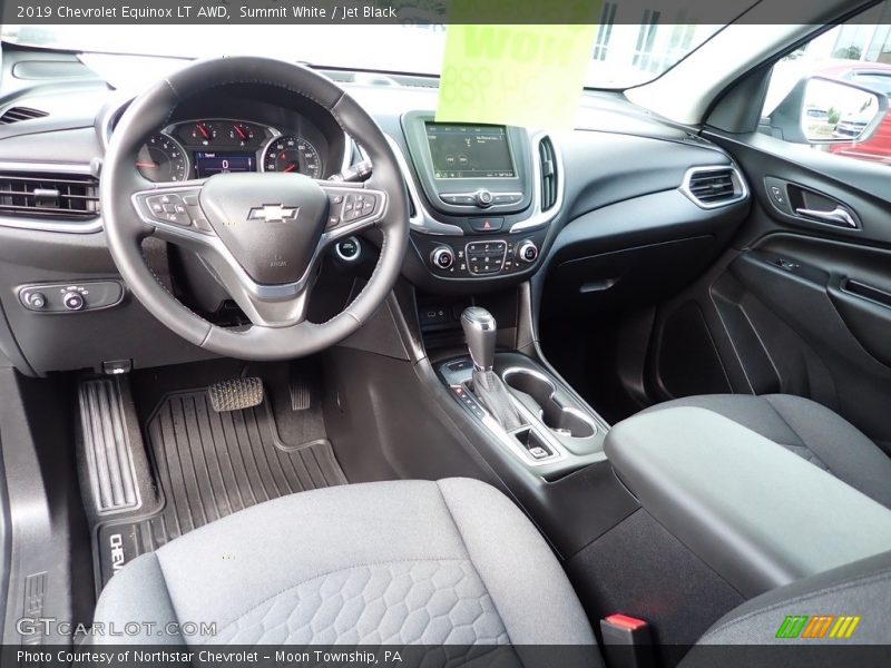 Summit White / Jet Black 2019 Chevrolet Equinox LT AWD