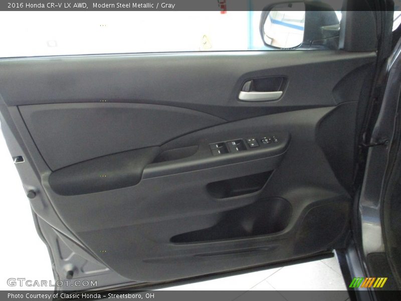 Modern Steel Metallic / Gray 2016 Honda CR-V LX AWD