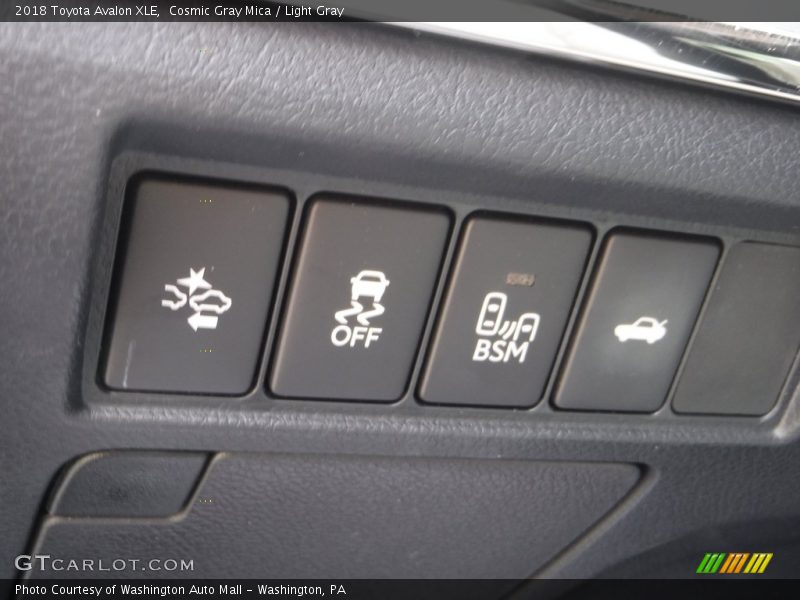Cosmic Gray Mica / Light Gray 2018 Toyota Avalon XLE