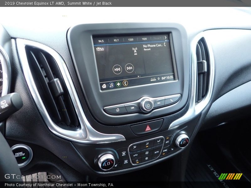 Summit White / Jet Black 2019 Chevrolet Equinox LT AWD