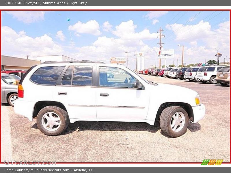 Summit White / Light Gray 2007 GMC Envoy SLE