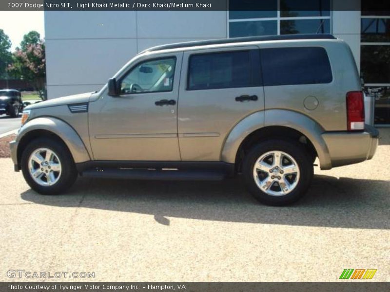 Light Khaki Metallic / Dark Khaki/Medium Khaki 2007 Dodge Nitro SLT