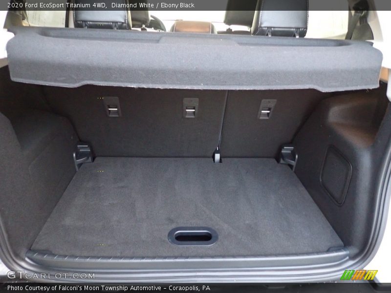 Diamond White / Ebony Black 2020 Ford EcoSport Titanium 4WD