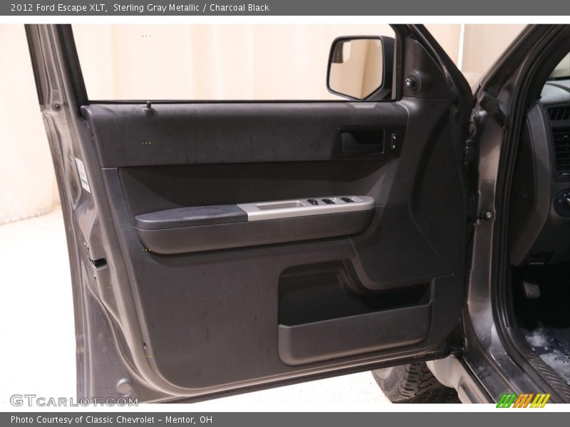 Sterling Gray Metallic / Charcoal Black 2012 Ford Escape XLT