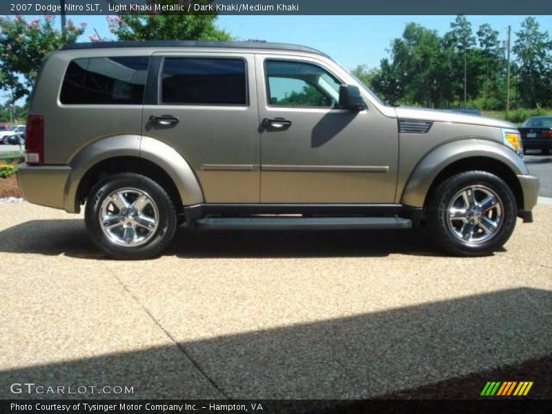 Light Khaki Metallic / Dark Khaki/Medium Khaki 2007 Dodge Nitro SLT