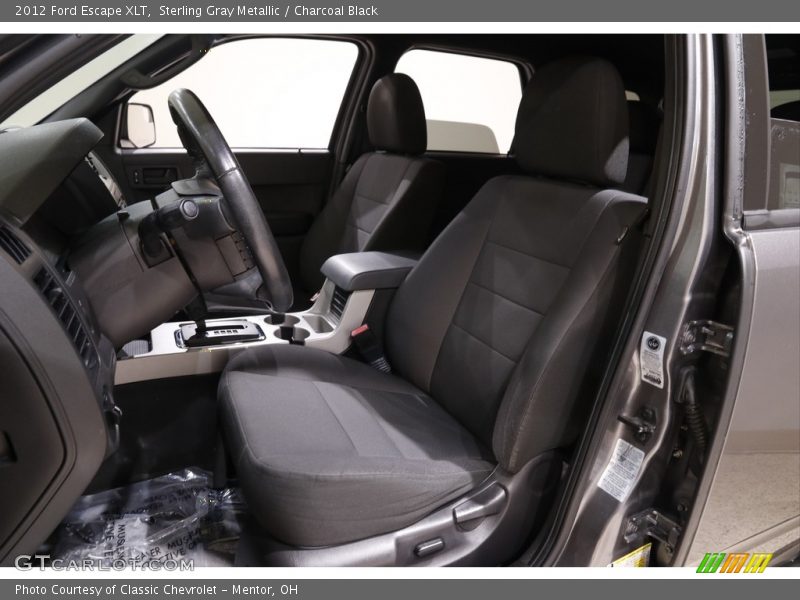 Sterling Gray Metallic / Charcoal Black 2012 Ford Escape XLT