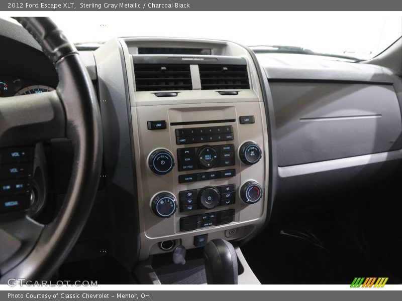 Sterling Gray Metallic / Charcoal Black 2012 Ford Escape XLT