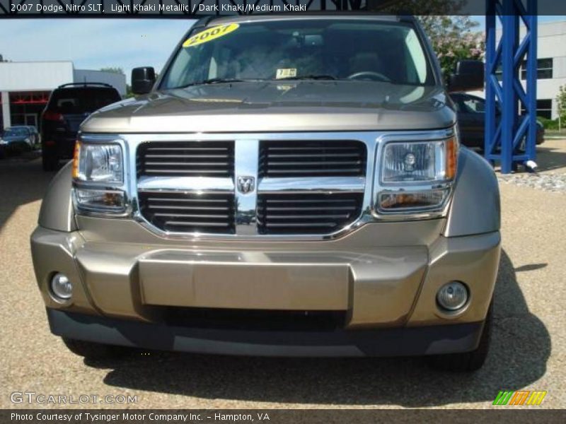 Light Khaki Metallic / Dark Khaki/Medium Khaki 2007 Dodge Nitro SLT