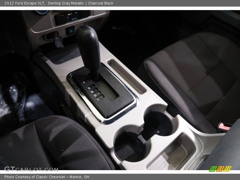 Sterling Gray Metallic / Charcoal Black 2012 Ford Escape XLT