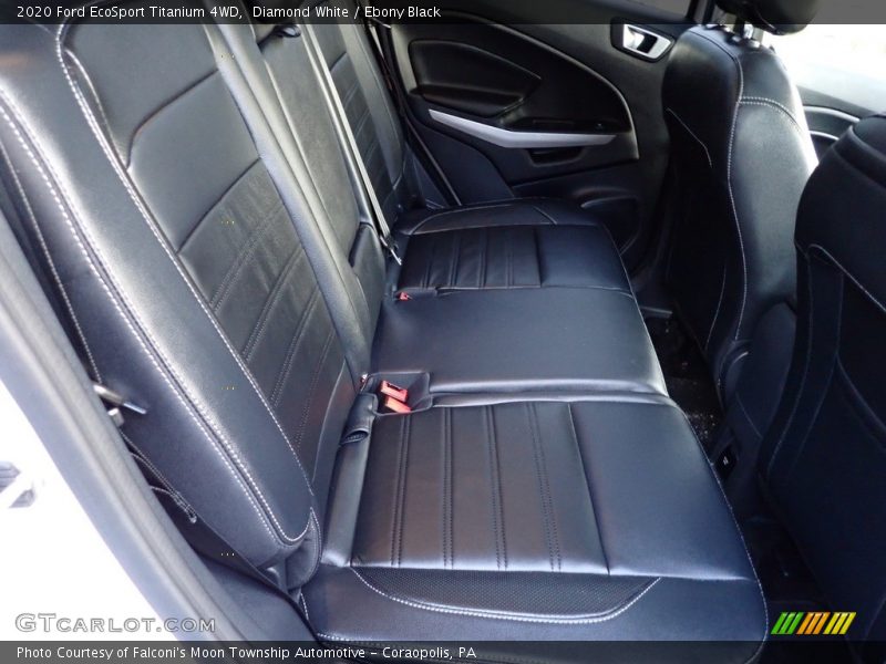 Diamond White / Ebony Black 2020 Ford EcoSport Titanium 4WD