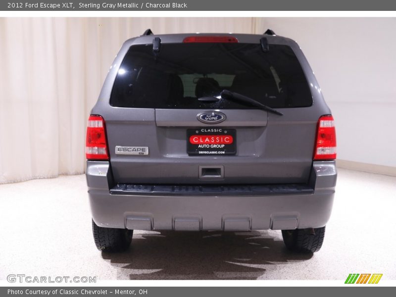 Sterling Gray Metallic / Charcoal Black 2012 Ford Escape XLT