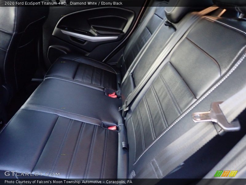 Diamond White / Ebony Black 2020 Ford EcoSport Titanium 4WD