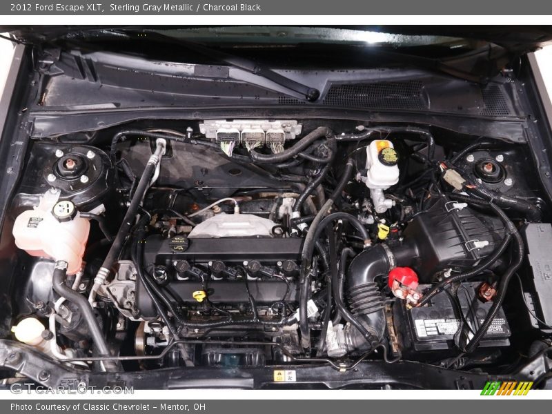 Sterling Gray Metallic / Charcoal Black 2012 Ford Escape XLT