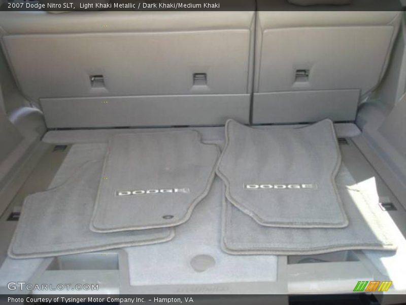 Light Khaki Metallic / Dark Khaki/Medium Khaki 2007 Dodge Nitro SLT