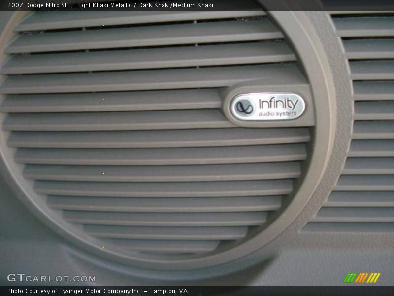 Light Khaki Metallic / Dark Khaki/Medium Khaki 2007 Dodge Nitro SLT