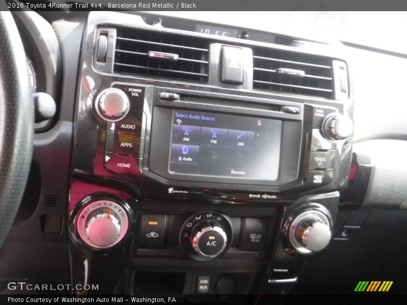 Barcelona Red Metallic / Black 2016 Toyota 4Runner Trail 4x4