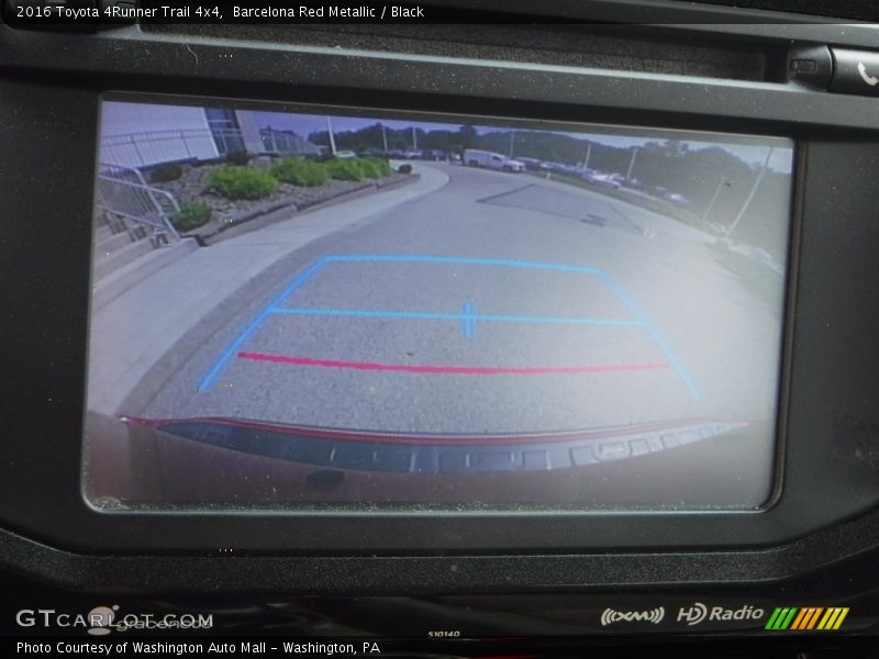Barcelona Red Metallic / Black 2016 Toyota 4Runner Trail 4x4