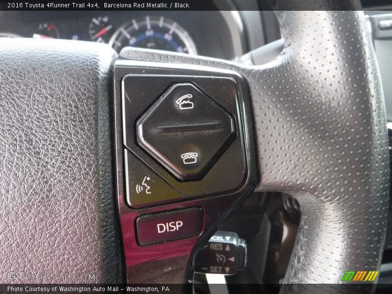 Barcelona Red Metallic / Black 2016 Toyota 4Runner Trail 4x4