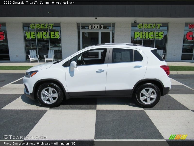Summit White / Jet Black 2020 Chevrolet Trax LT