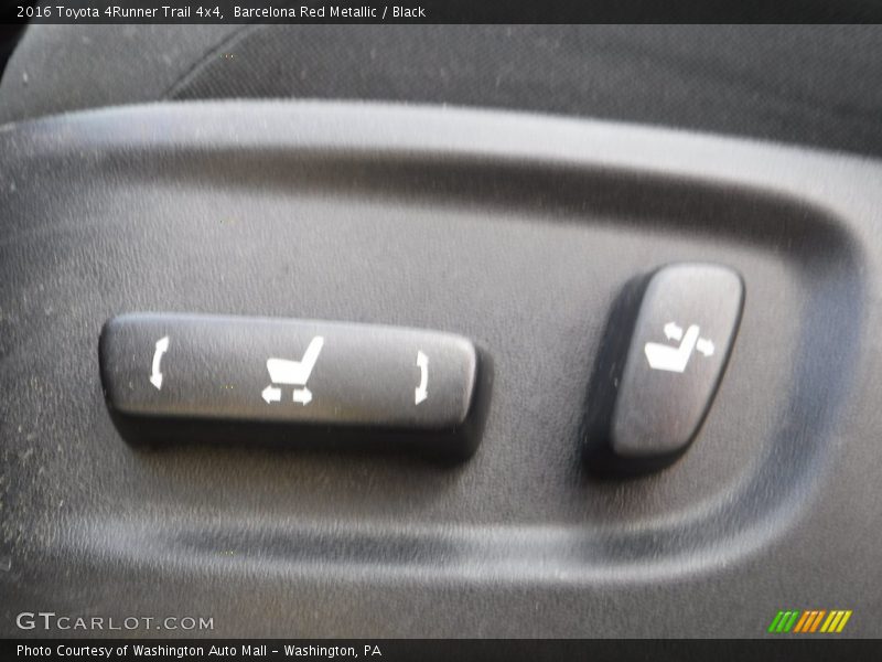 Barcelona Red Metallic / Black 2016 Toyota 4Runner Trail 4x4