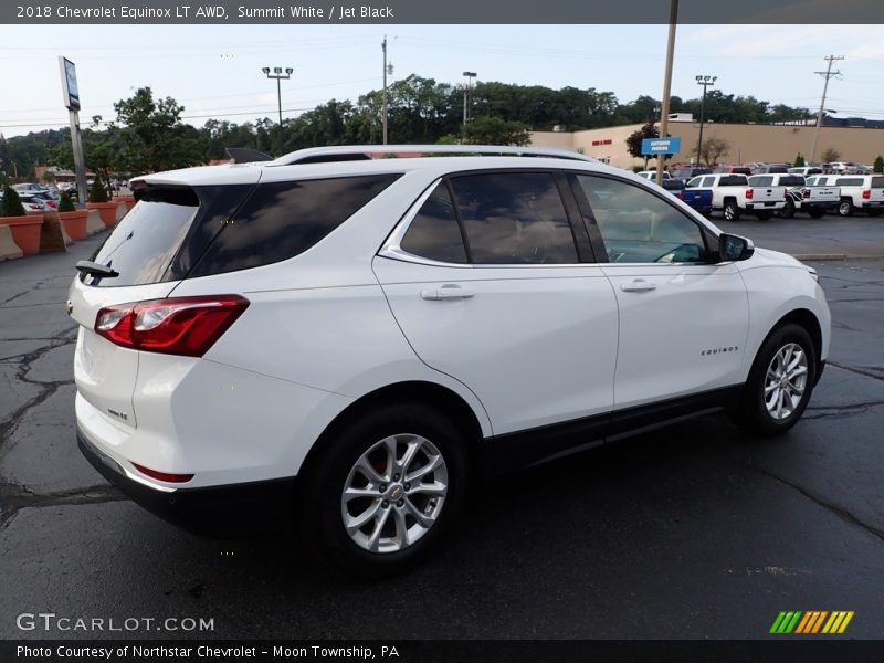 Summit White / Jet Black 2018 Chevrolet Equinox LT AWD