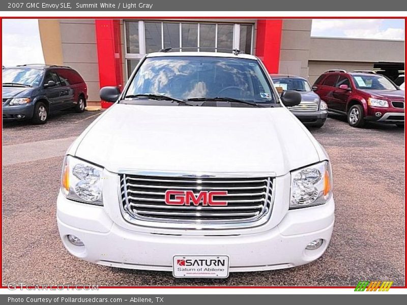 Summit White / Light Gray 2007 GMC Envoy SLE