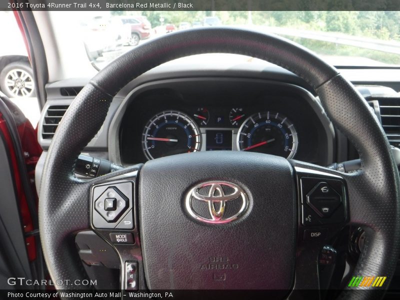 Barcelona Red Metallic / Black 2016 Toyota 4Runner Trail 4x4