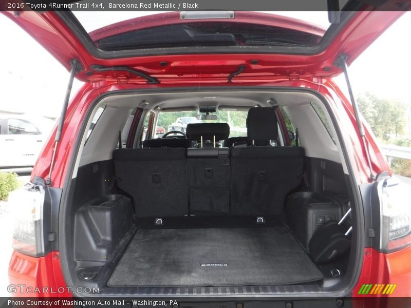 Barcelona Red Metallic / Black 2016 Toyota 4Runner Trail 4x4