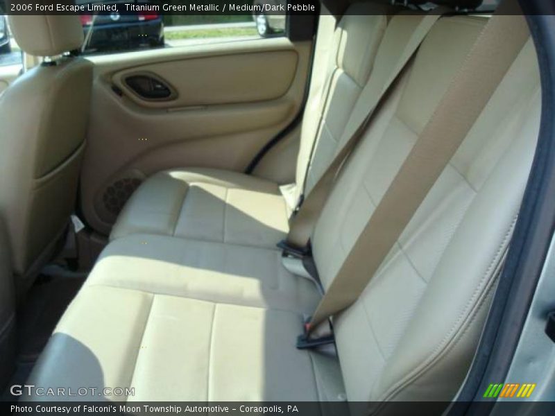 Titanium Green Metallic / Medium/Dark Pebble 2006 Ford Escape Limited