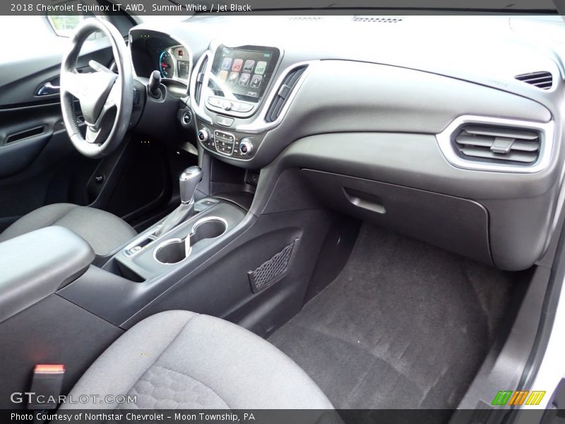 Summit White / Jet Black 2018 Chevrolet Equinox LT AWD
