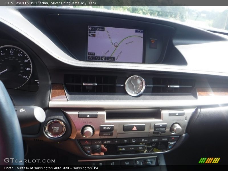 Controls of 2015 ES 350 Sedan