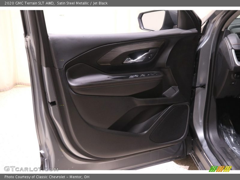 Satin Steel Metallic / Jet Black 2020 GMC Terrain SLT AWD