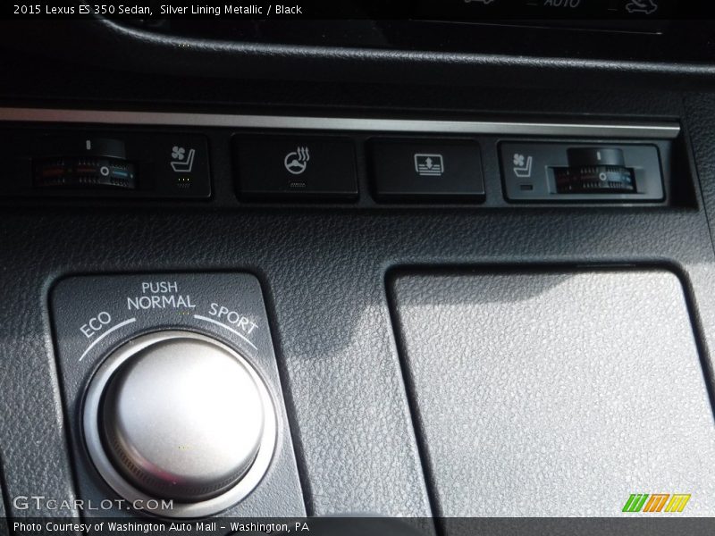 Controls of 2015 ES 350 Sedan