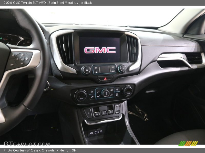 Satin Steel Metallic / Jet Black 2020 GMC Terrain SLT AWD