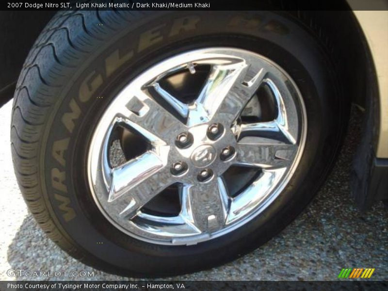 Light Khaki Metallic / Dark Khaki/Medium Khaki 2007 Dodge Nitro SLT