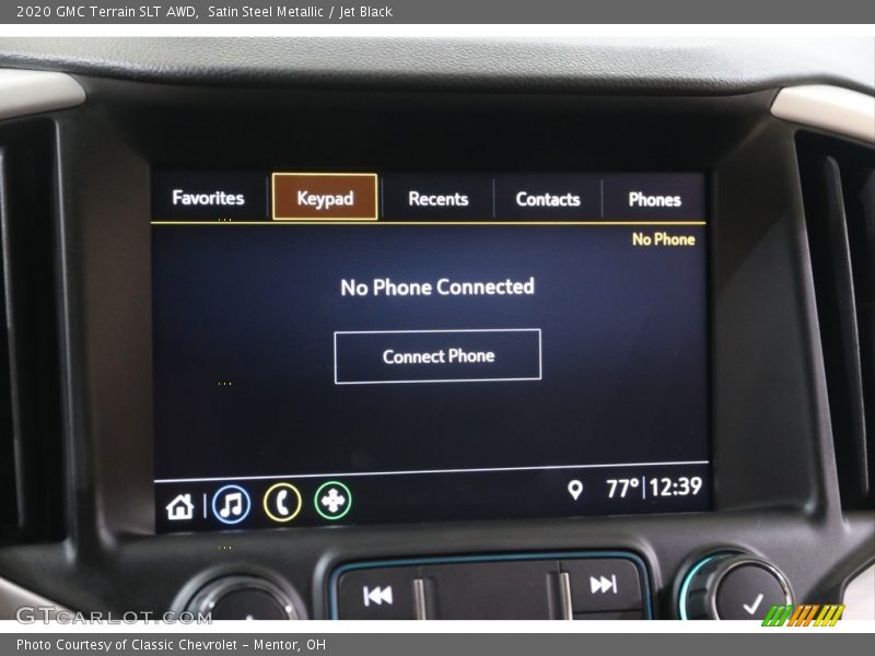 Satin Steel Metallic / Jet Black 2020 GMC Terrain SLT AWD